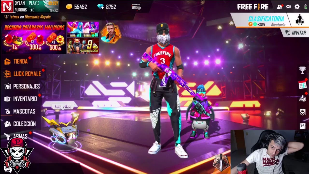 XTREINO CON FG - 20:00 TORNEO// FREE FIRE dylan contreras