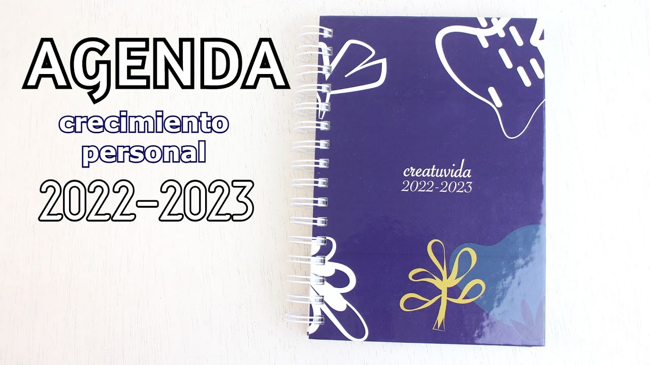 Review AGENDA Crea tu vida | Agenda de CRECIMIENTO PERSONAL