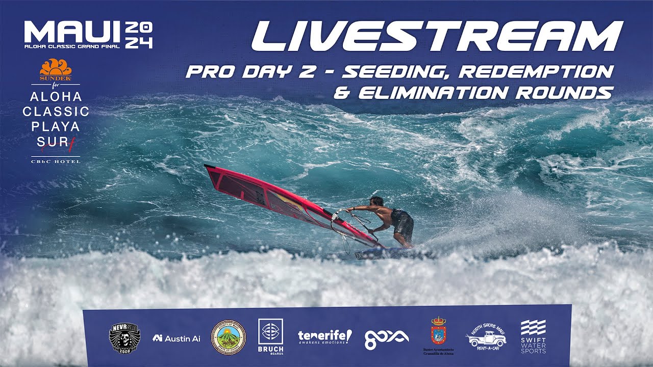 PLAYA SURF CBbC Hotel Aloha Classic Grand Final - Day 2 Livestream - Mens R4-5 / Women's R2