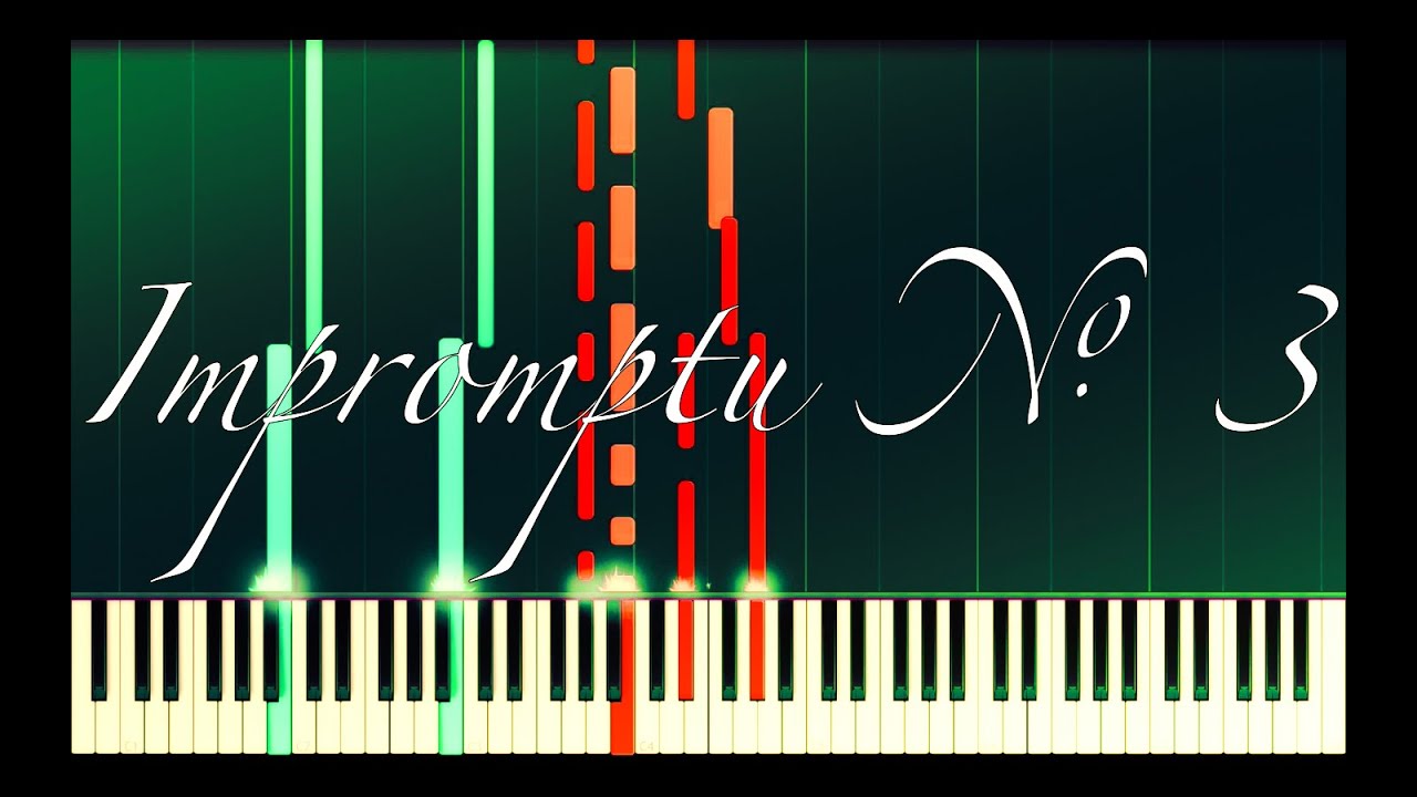 Schubert: Impromptu No. 3 in Gb
