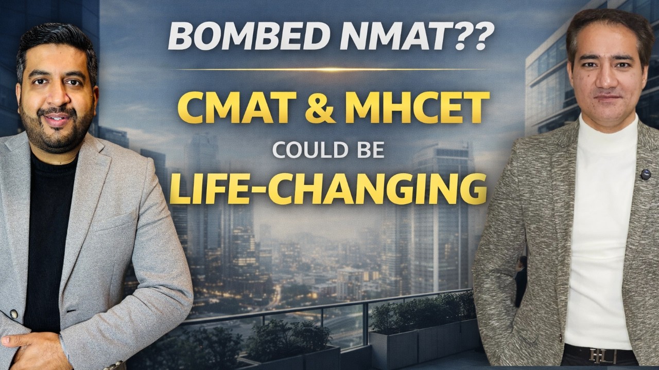 NMAT Didn’t Go Well? Here’s Your Mumbai MBA Backup Plan Ft. Navdeep Dalia & Mohit Gupta #nmat #cmat