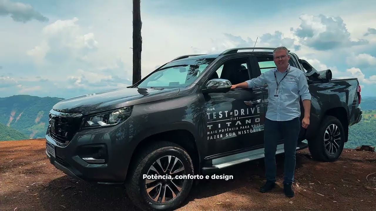 Test Drive Fiat Titano em Veranópolis | A nova picape da Fiat na estrada e no campo!