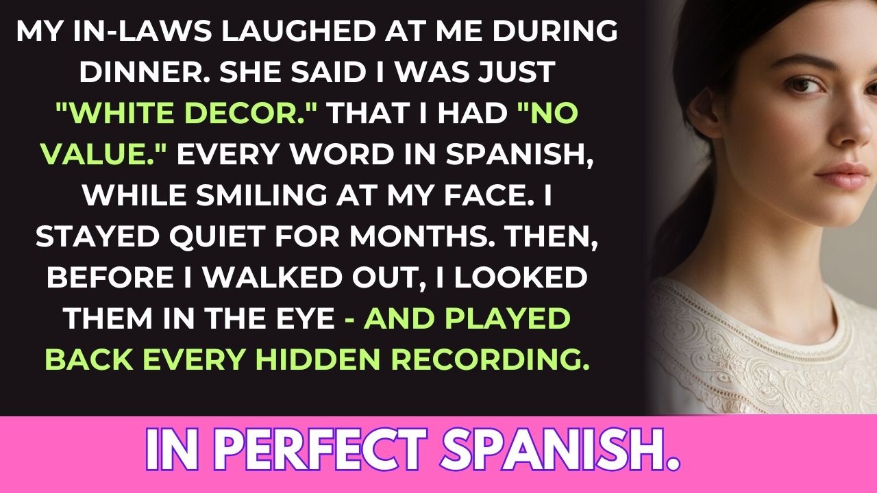 In-Laws Mocked Me in Spanish, Called Me “USELESS FREELOADER” — Sister-in-Law Laughed. I Cut ALL Ties
