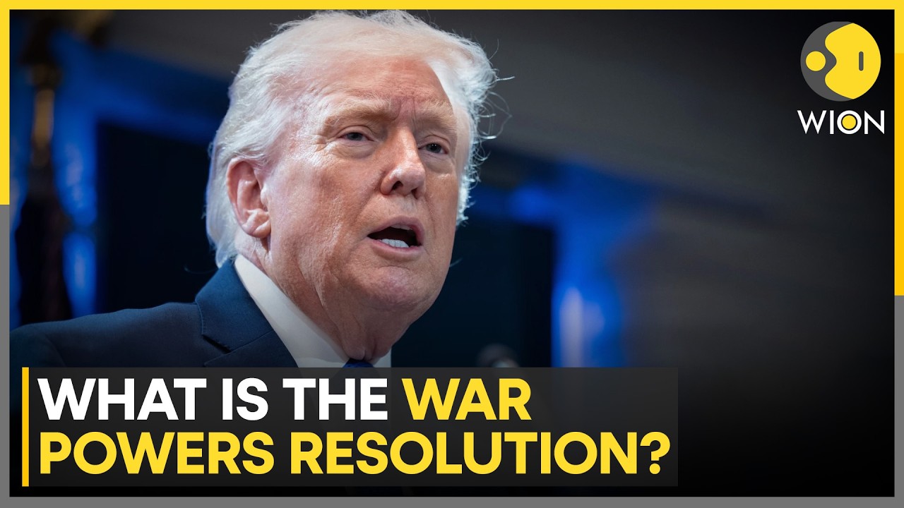 US-Iran War: Top Democrats Seek Vote To Restrain Trump; What Is The War Powers Resolution? | WION