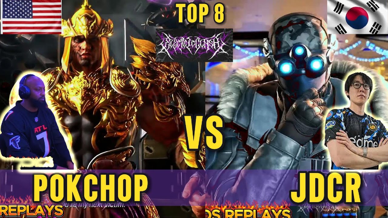 TOP 8- JDCR (dragunov) vs  POKCHOP (fakhumran) -ELECTRIC CLASH TEKKEN 8 TOURNAMENT 2025.