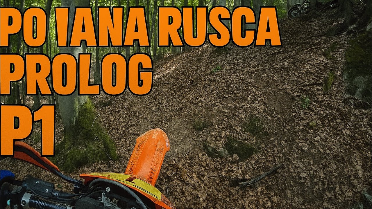 David Cyprian Poiana Rusca Hard Enduro 2025 prolog p.1 POV