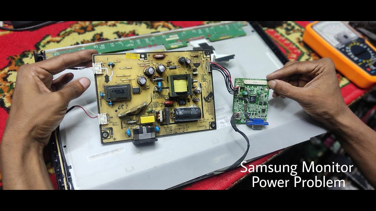 Samsung Monitor Repair  733NW Power Problem Fix in bangla 2022| Created by Afjal Hossain
