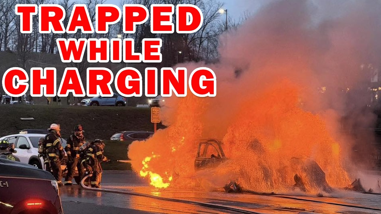 EV Charging Fire in PA: Driver Forced to Run