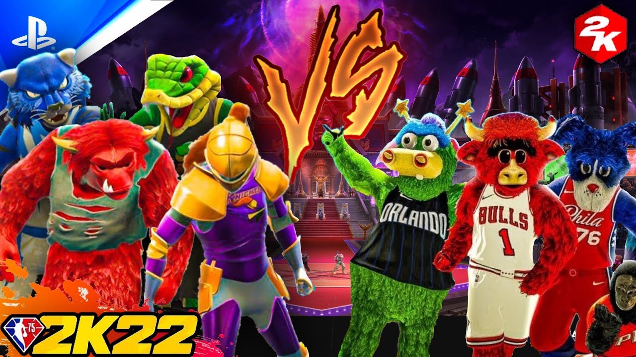 BEST MASCOT TO CHOOSE IN NBA 2K22 FOR EVERY BUILD ! WHICH MASCOT IS BETTER THE NEW OR OLD MASCOTS ?