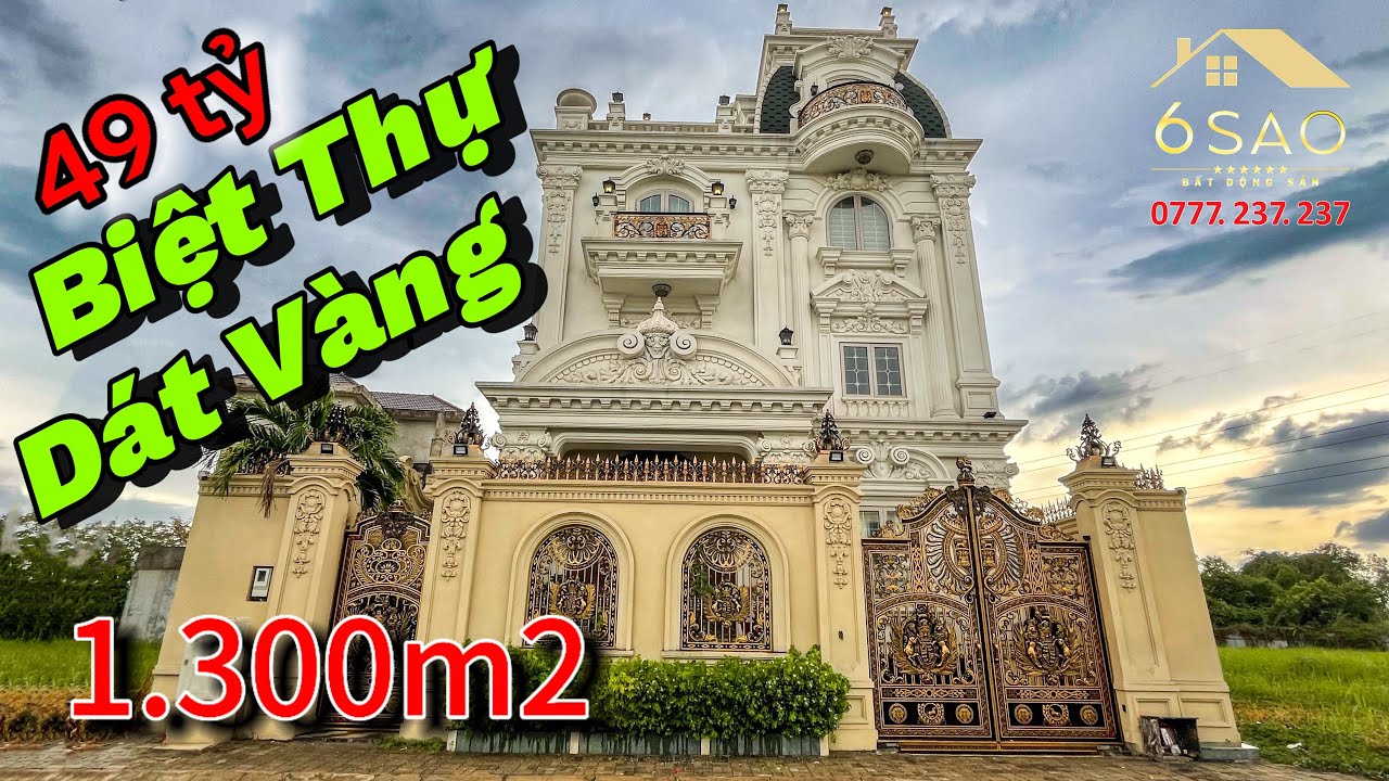 Biệt Thự Dát Vàng giáp Khu Đô Thị Phú Mỹ Hưng  1.300m2 sàn Rẻ Nhất Đại Phúc Green Villas | BDS 6 Sao