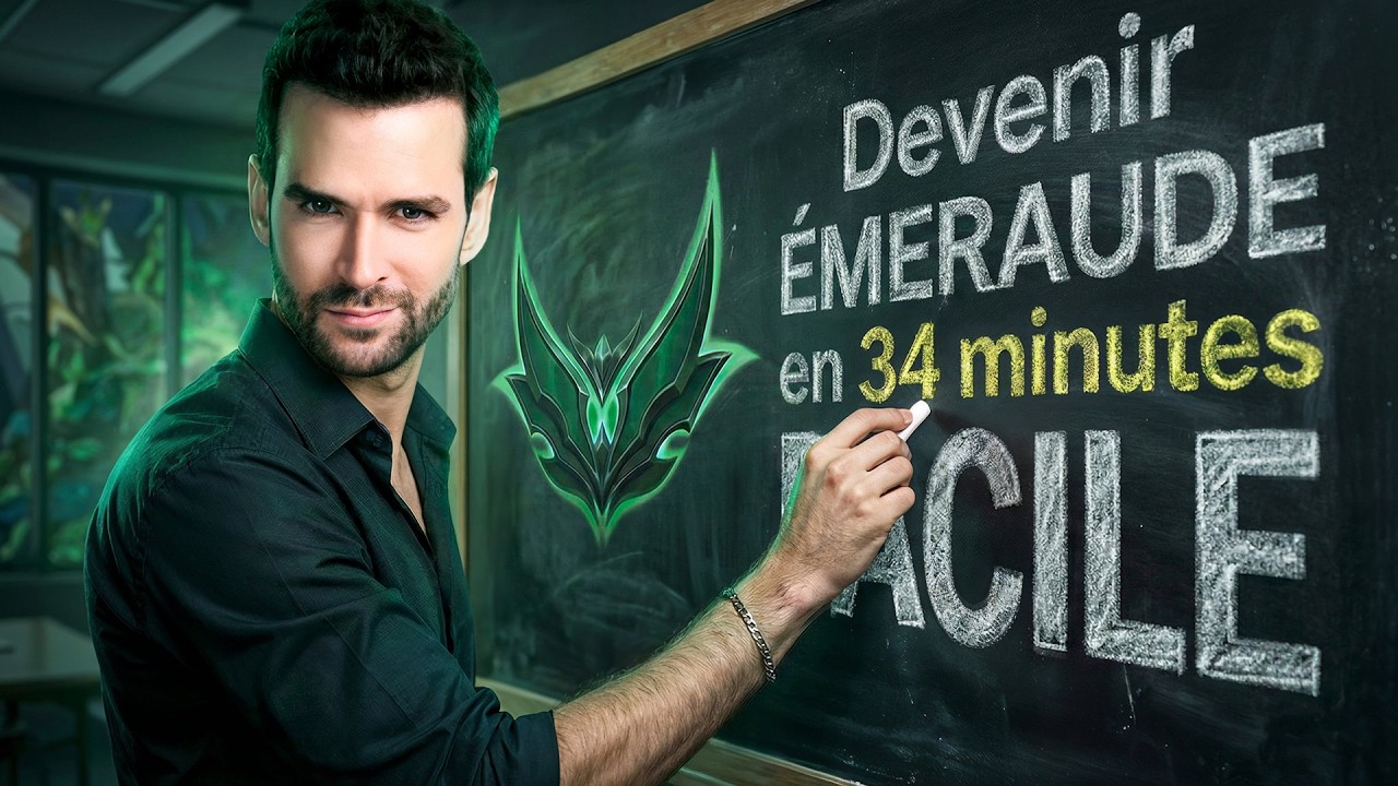 TUTO🔥COMMENT GAGNER JUSQU'A EMERAUDE AVEC 3 LANES QUI PERDENT EN JUNGLE