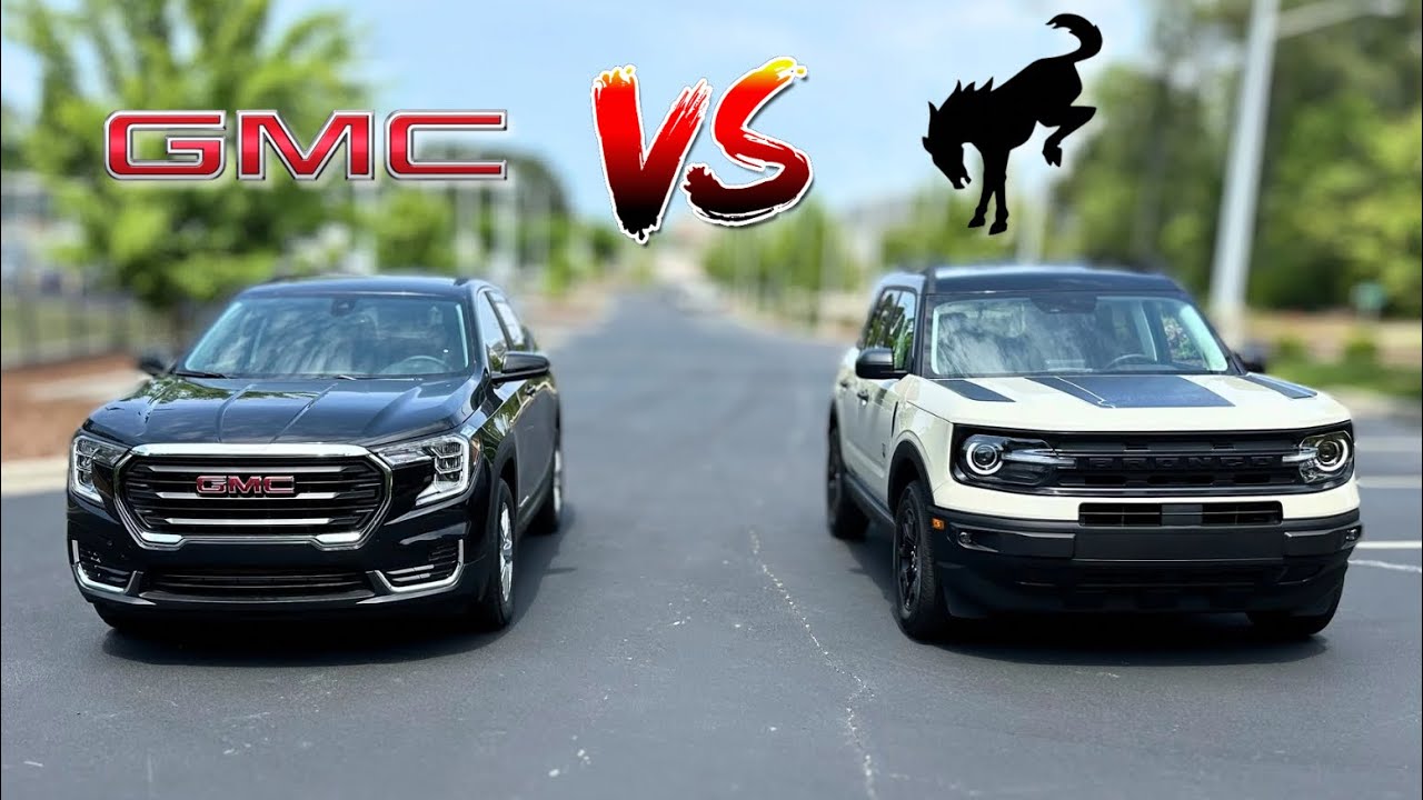 Ford Bronco Sport 2024 года против GMC Terrain 2024 года!