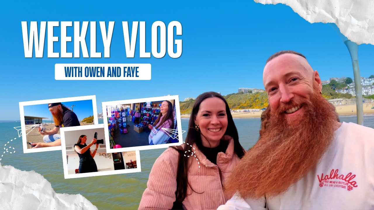 Owen and Faye Weekly Vlog - New Sofa - Photography - Food - Collaborations - Boscombe