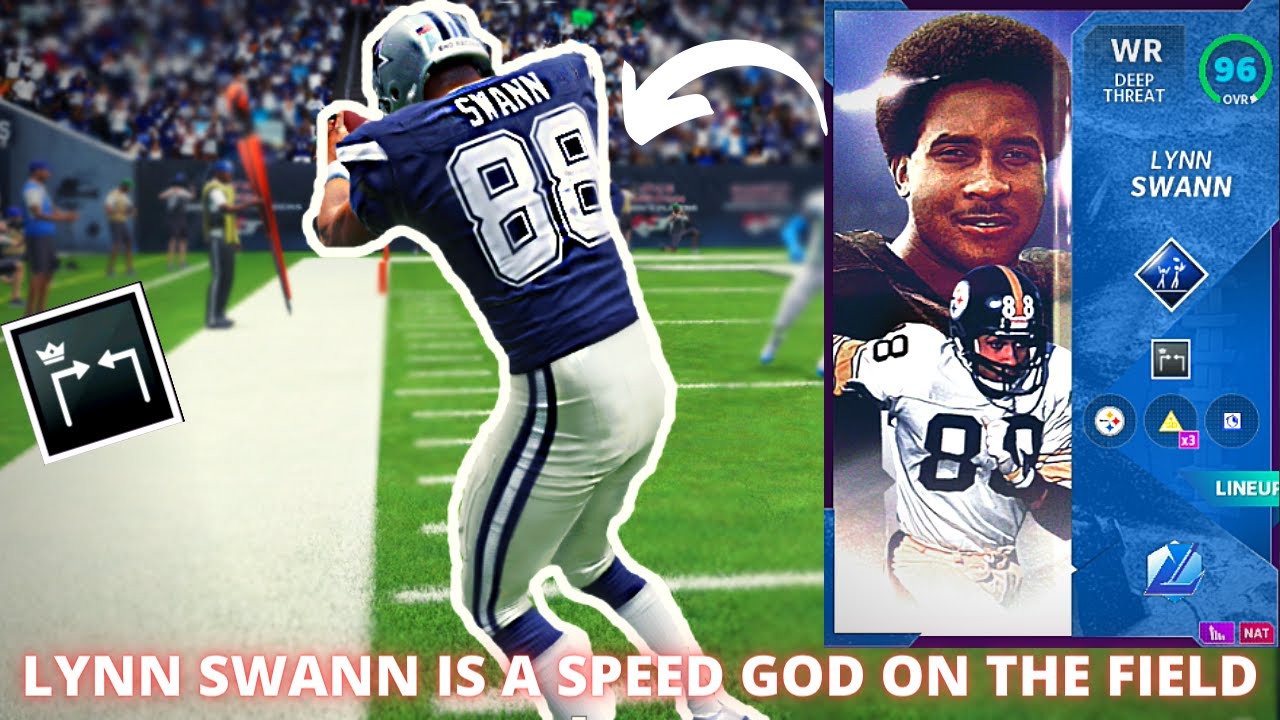 LTD LYNN SWANN SCORES 4 TD'S AND MAKES HIM RAGE QUIT! SPEED GOD! MADDEN 21 GAMEPLAY
