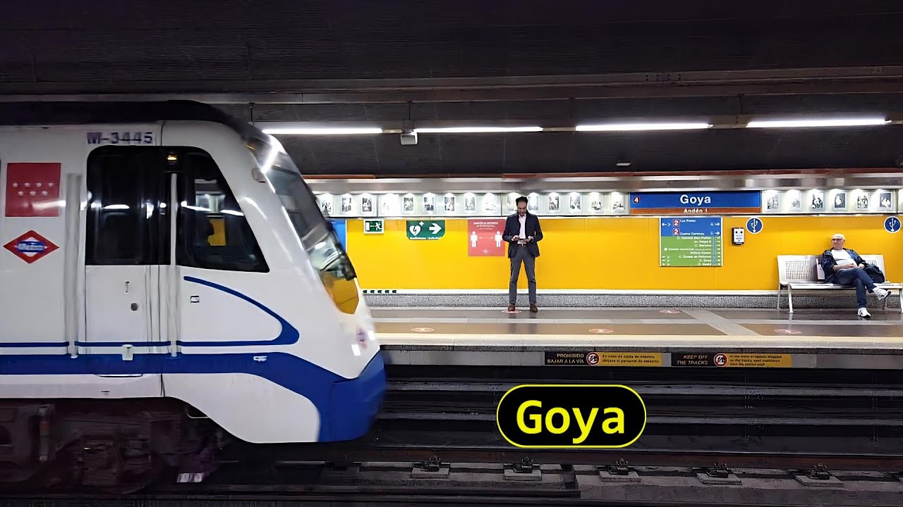 Metro Station Goya - Madrid 🇪🇸 - Walkthrough 🚶