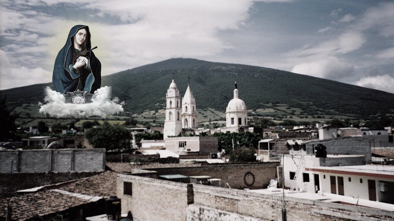 Los días de Novena a la Virgen de los Dolores  Barrio San Rafael en 1999.