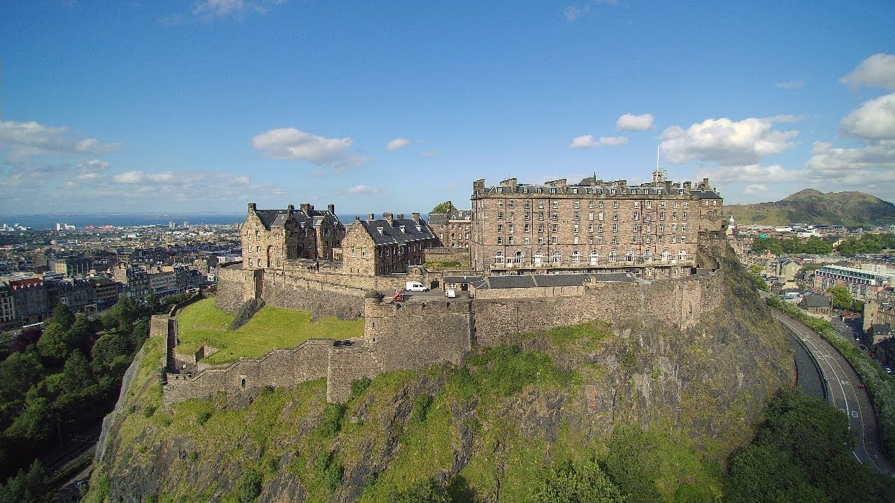 INSANE DRONE VIEWS OF EDINBURGH SCOTLAND