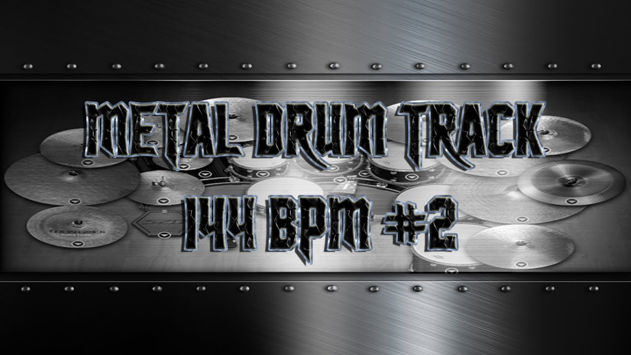 Modern Metal Drum Track 144 BPM | Preset 3.0 (HQ,HD)