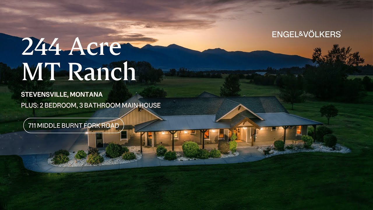 St. Clair Ranch - 711 Middle Burnt Fork Road, Stevensville, MT