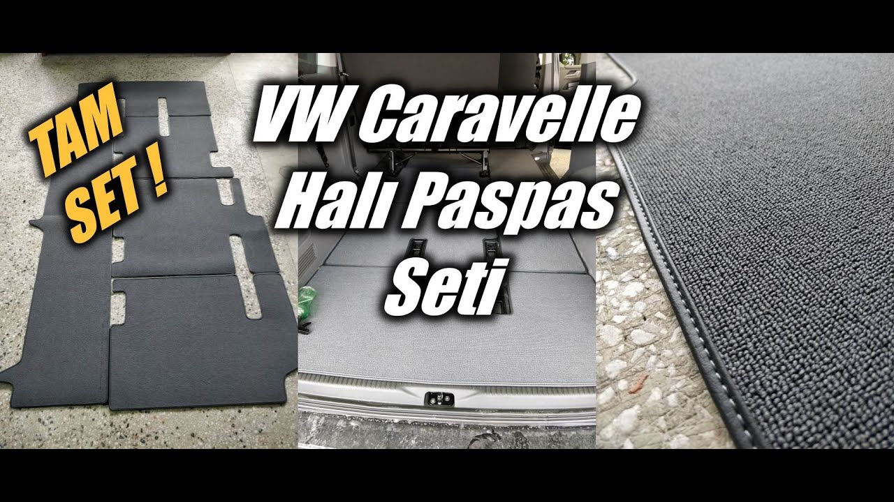 VW Caravelle Halı Paspas Seti - Tam Takım