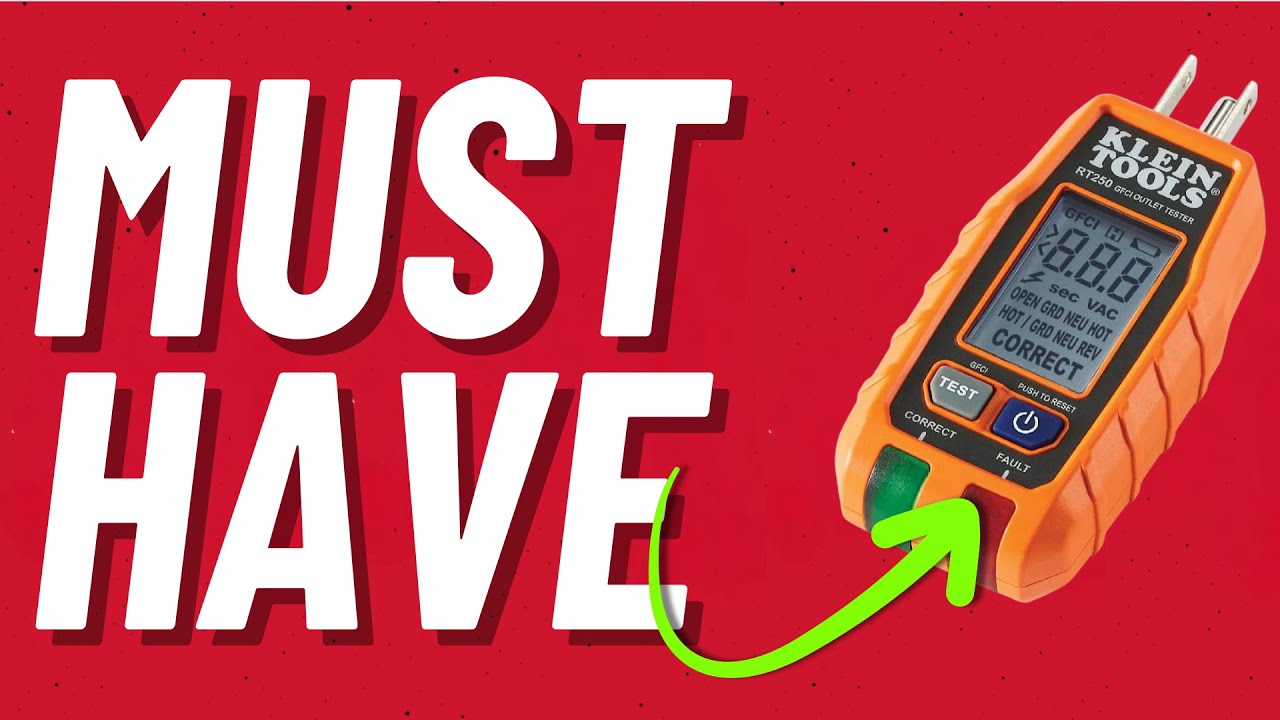 This Klein Tools RT250 Outlet Tester Is a Game Changer ⚡ #KleinTools