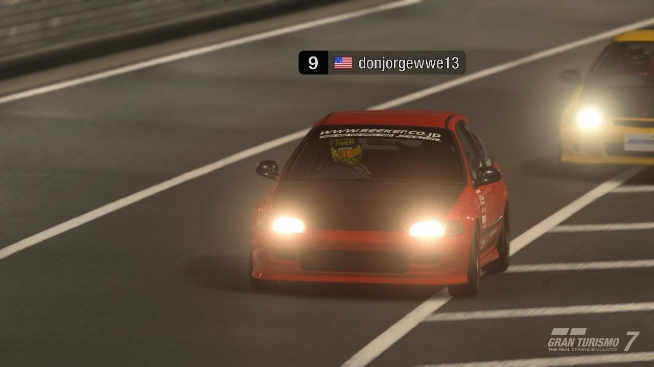 PS5pro Gran Turismo 7 eg6 seeker civic challenge