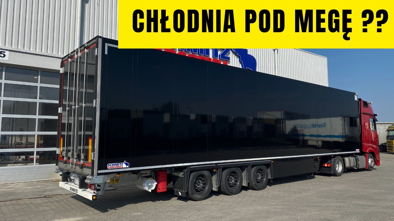 Wydanie czarnej chłodni SCHMITZ MEGA dla firmy MERENA 💣