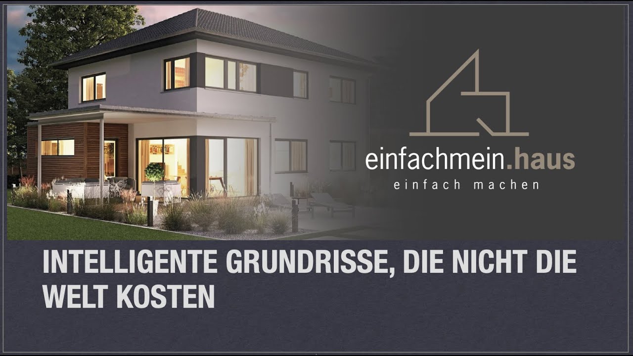 Intelligente Grundrisse, die nicht die Welt kosten