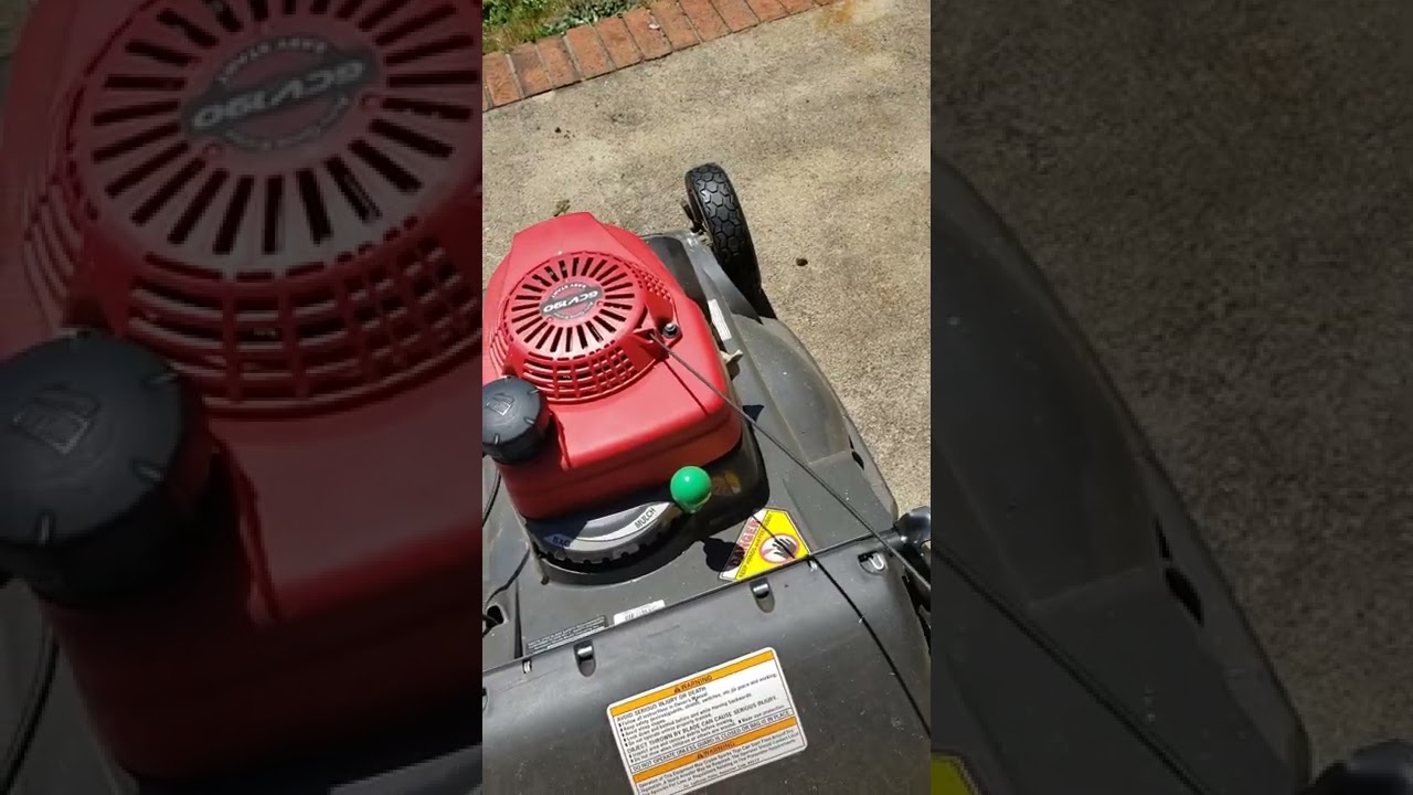 HONDA HRX 217 surging or running rough.
