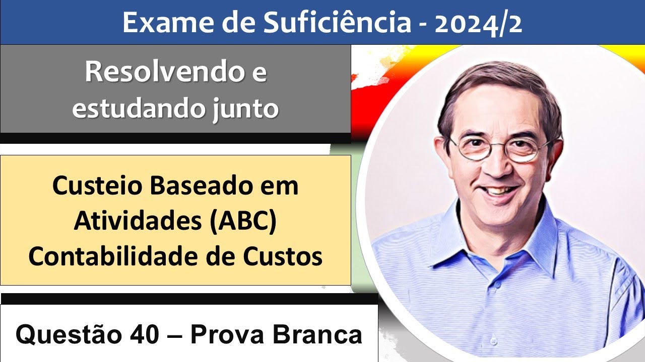 A40. Custeio Baseado em Atividades (ABC) e sua Aplicação Prática na Contabilidade de Custos