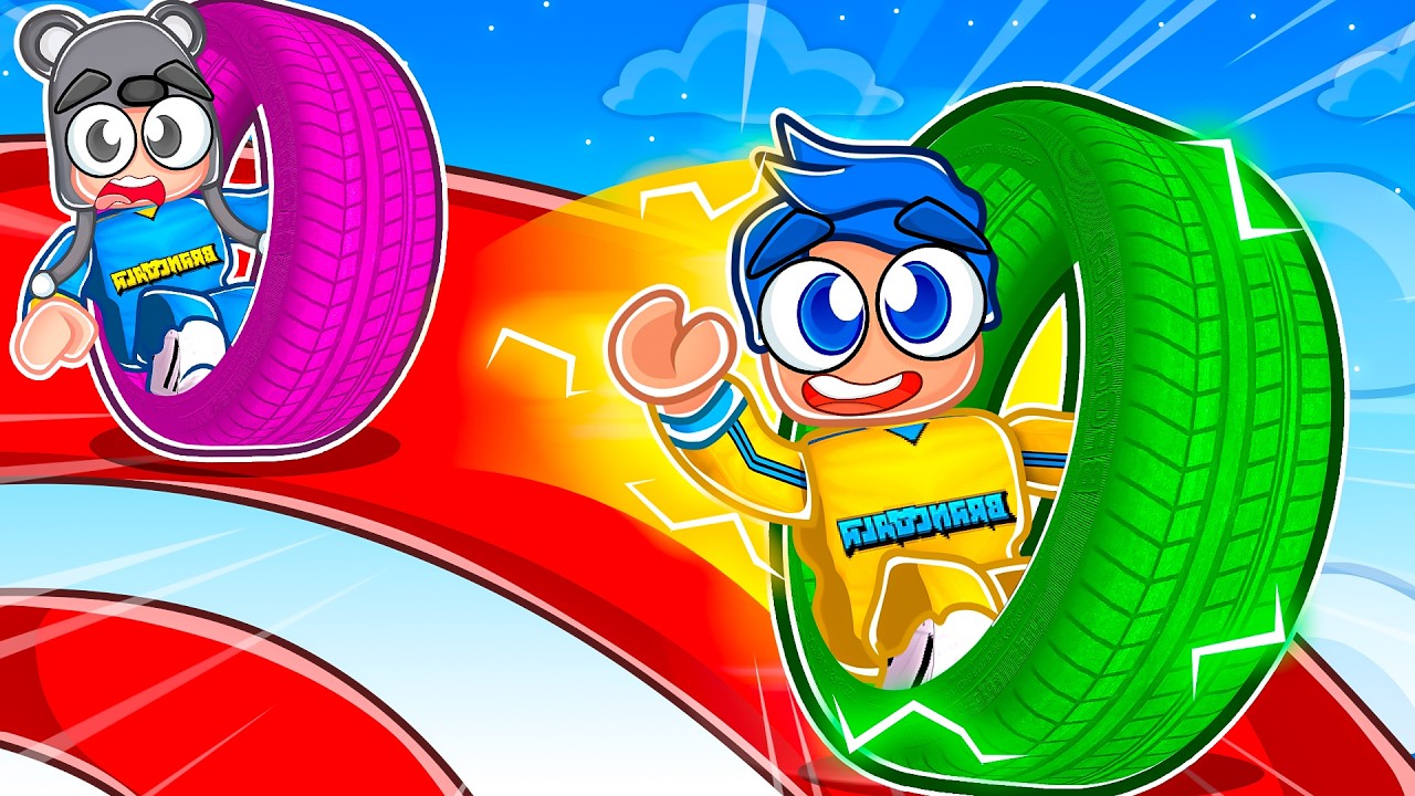 OBBY DE PNEU NO ROBLOX - Brancoala Games
