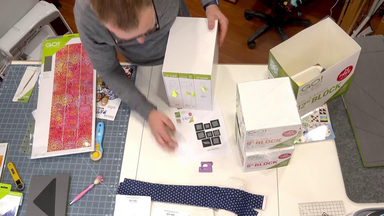 3/13/26 Cutting 3-Yard Quilts w/ Accuquilt