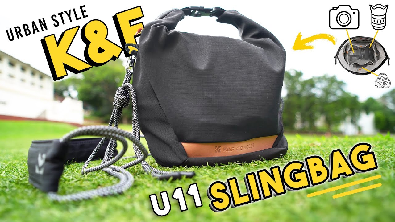 The DayTrip Pouch Bag for Cameras |  K&F Urban Wander U11