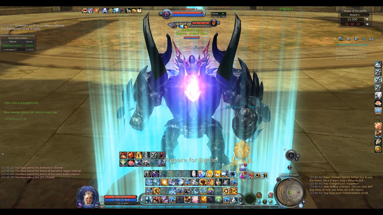 Aion eu 7.7 AOD Bellatrixen [Aethertech] vs Moodiness