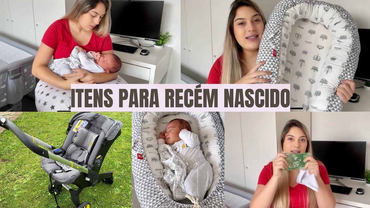 OS PRINCIPAIS ITENS PARA RECÉM NASCIDO | ITENS ESSENCIAIS PARA O ENXOVAL DO BEBÊ