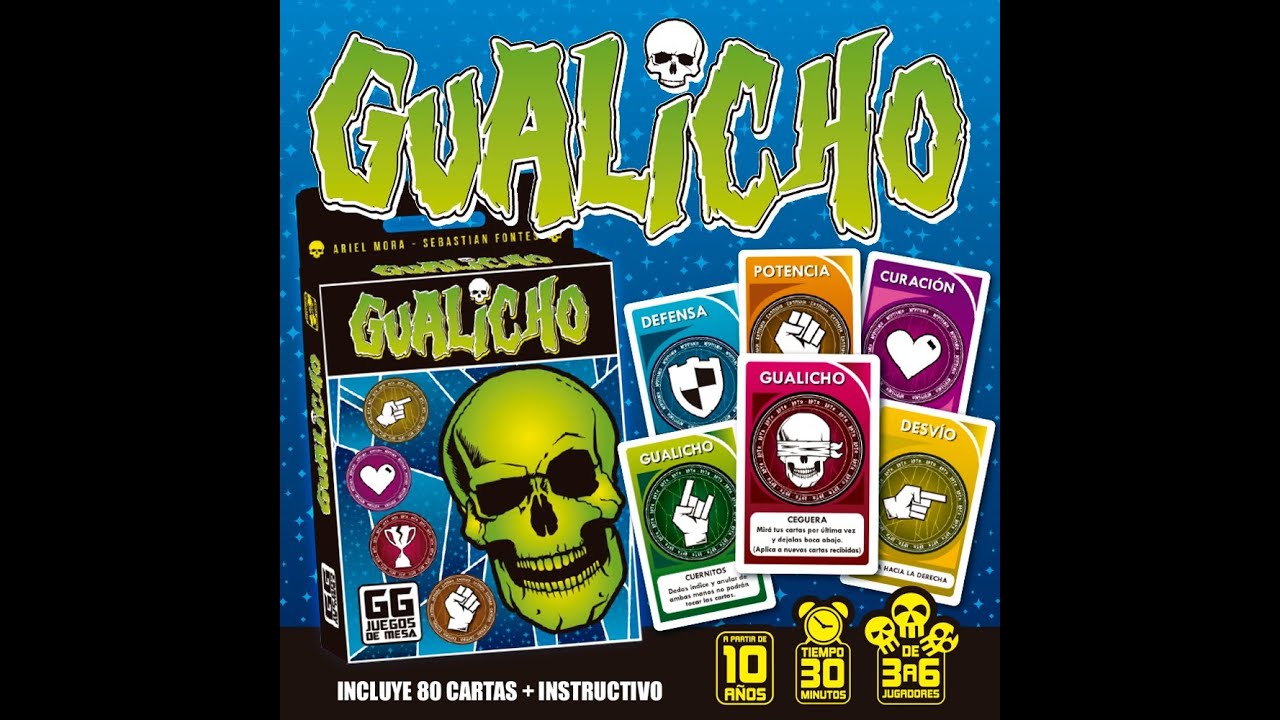 GUALICHO juego de cartas Gameplay tutorial