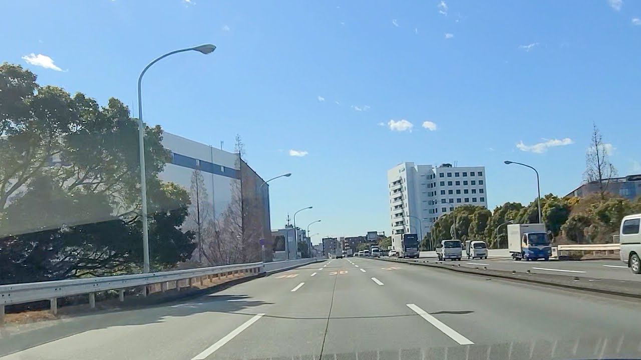 ［一般道］環七通り(外回り)＋&alpha; 10倍速 Tokyo drive 2022/02