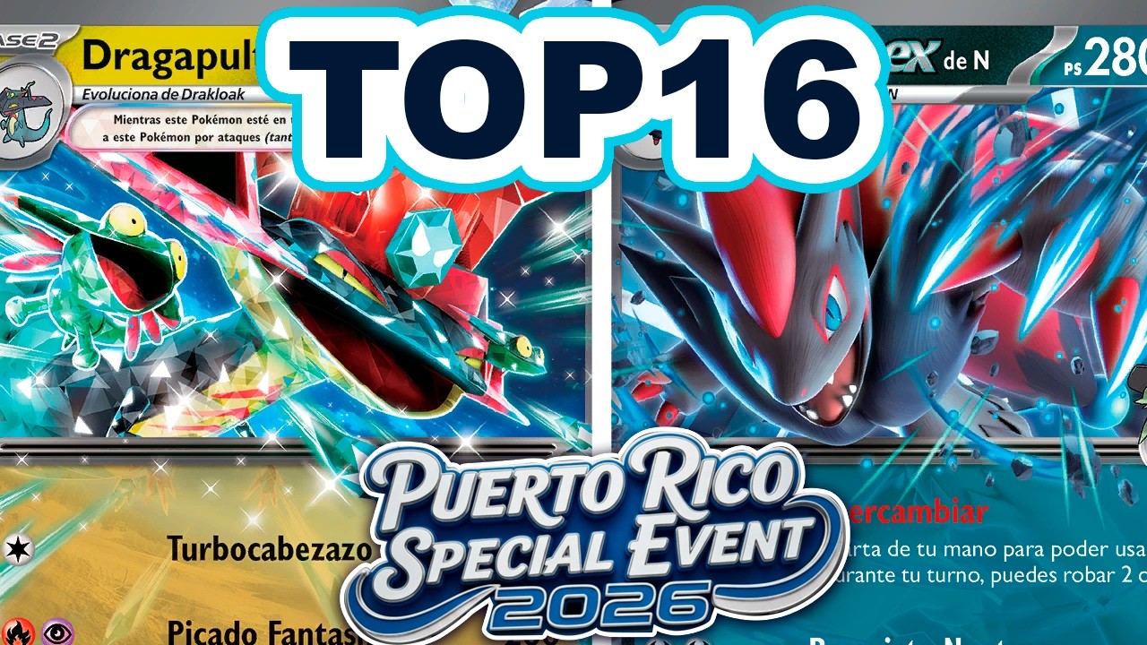 ASI SE DEBE JUGAR el deck ZOROARK ex | Special Event Puerto Rico 2026 top16