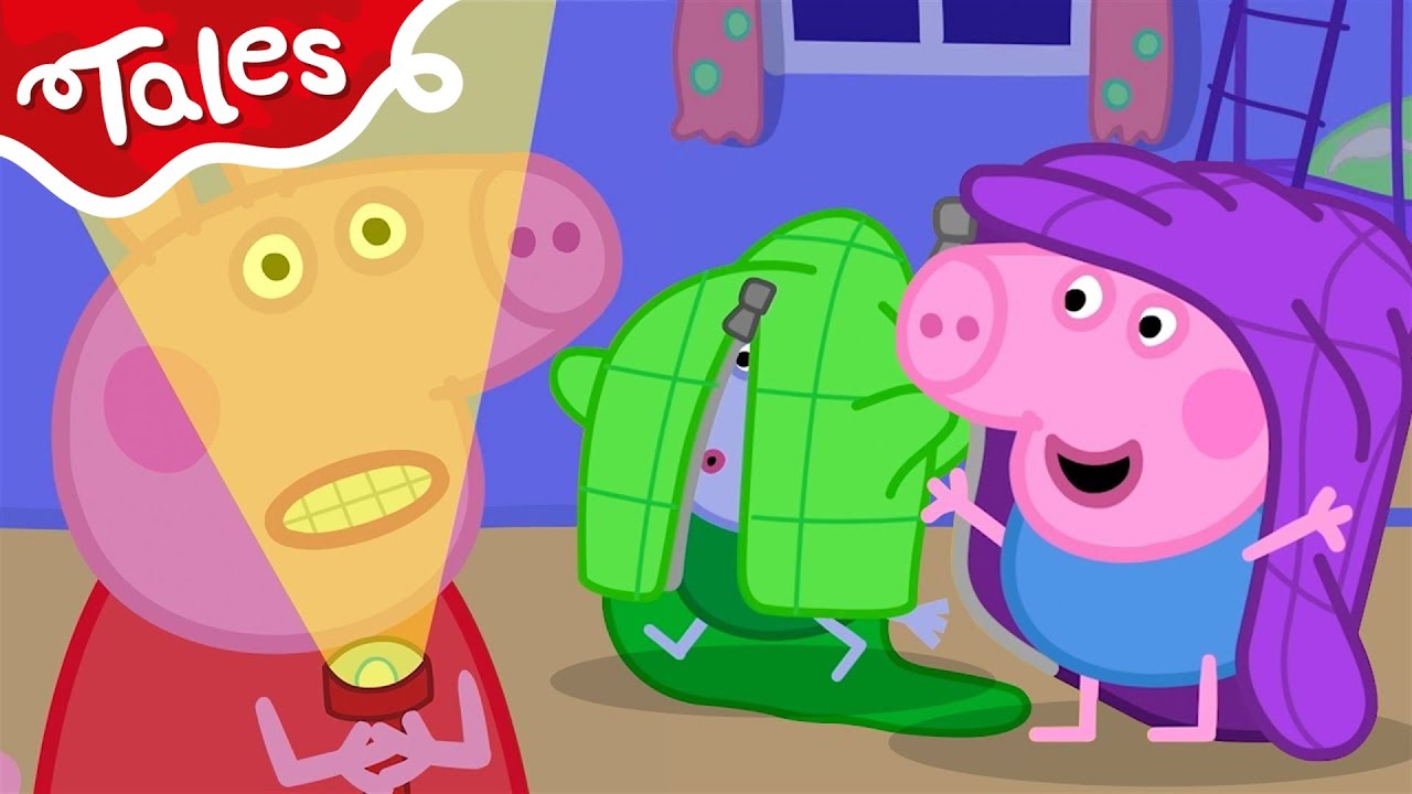 Peppa Pig Tales 👻 George's Ghost Story Sleepover 🛌 Peppa Pig Episodes