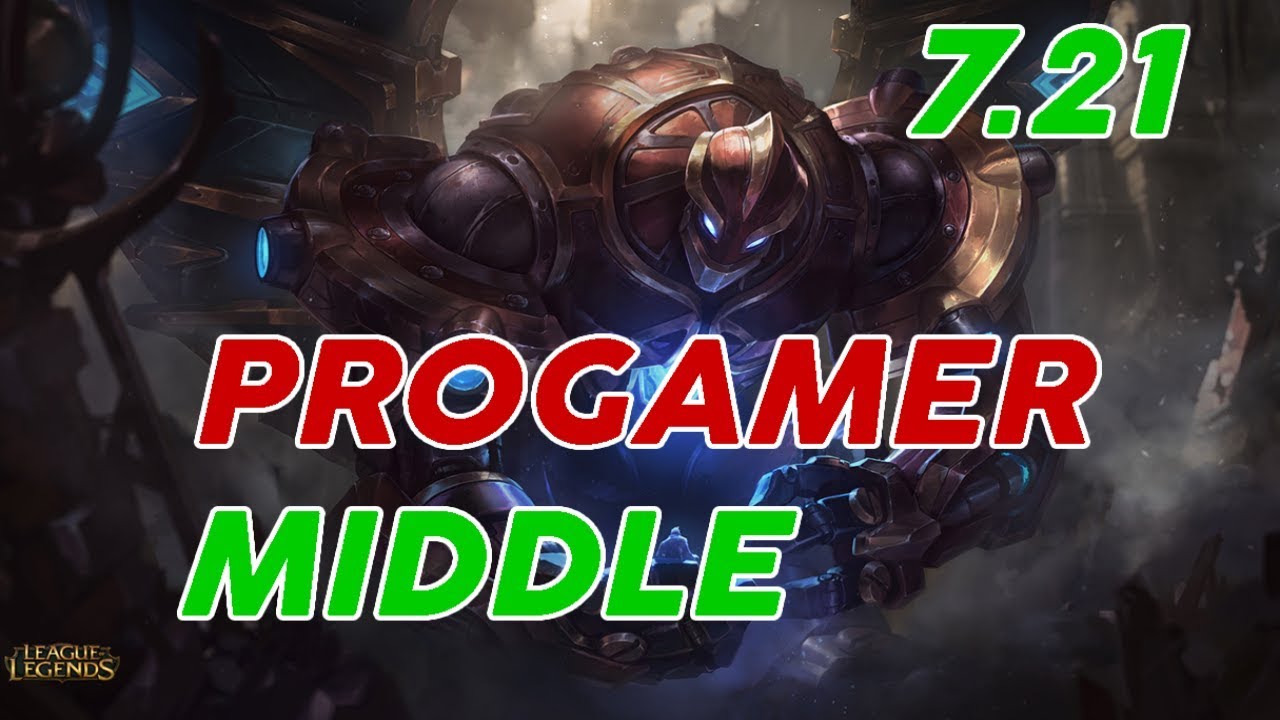 progamer Galio Mid Patch 7.21 Pro Replay