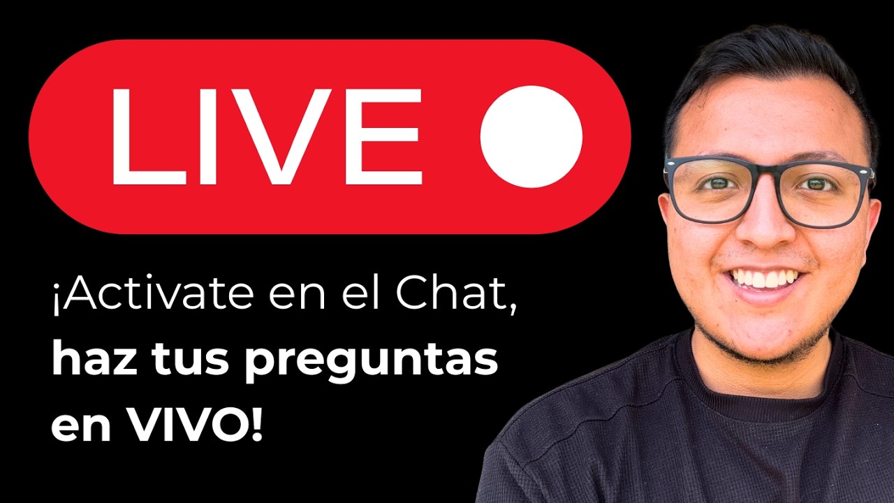 Únete al LIVE! Comenzamos en BREVEE 🔴