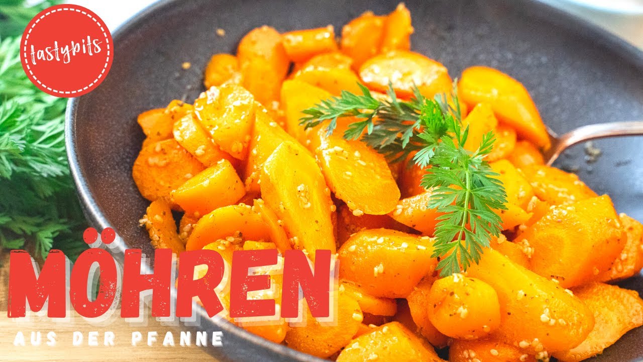 Möhren aus der Pfanne - ich mache sie jetzt nur noch SO! 🥕