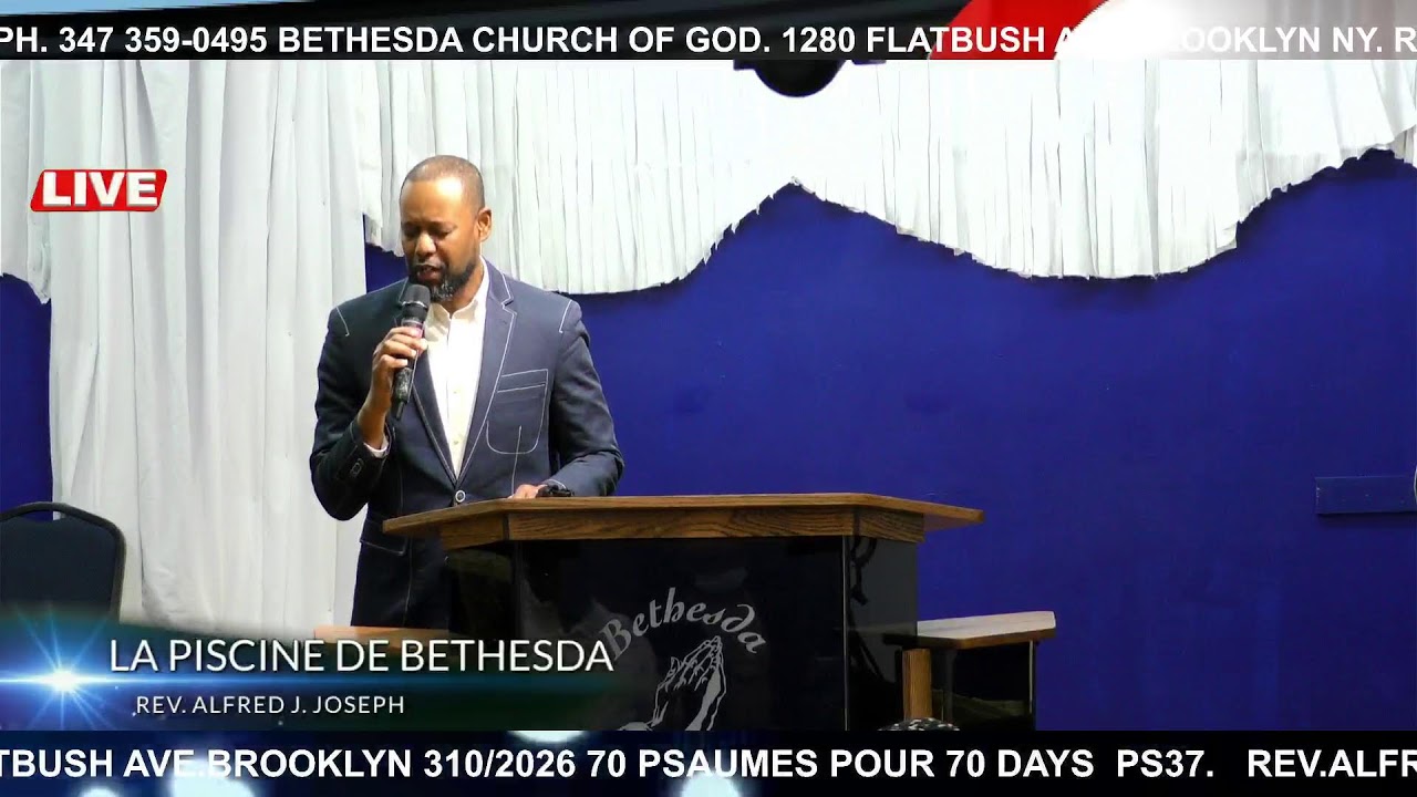 Bethesda  Church Of God  Rev. Alfred Joseph