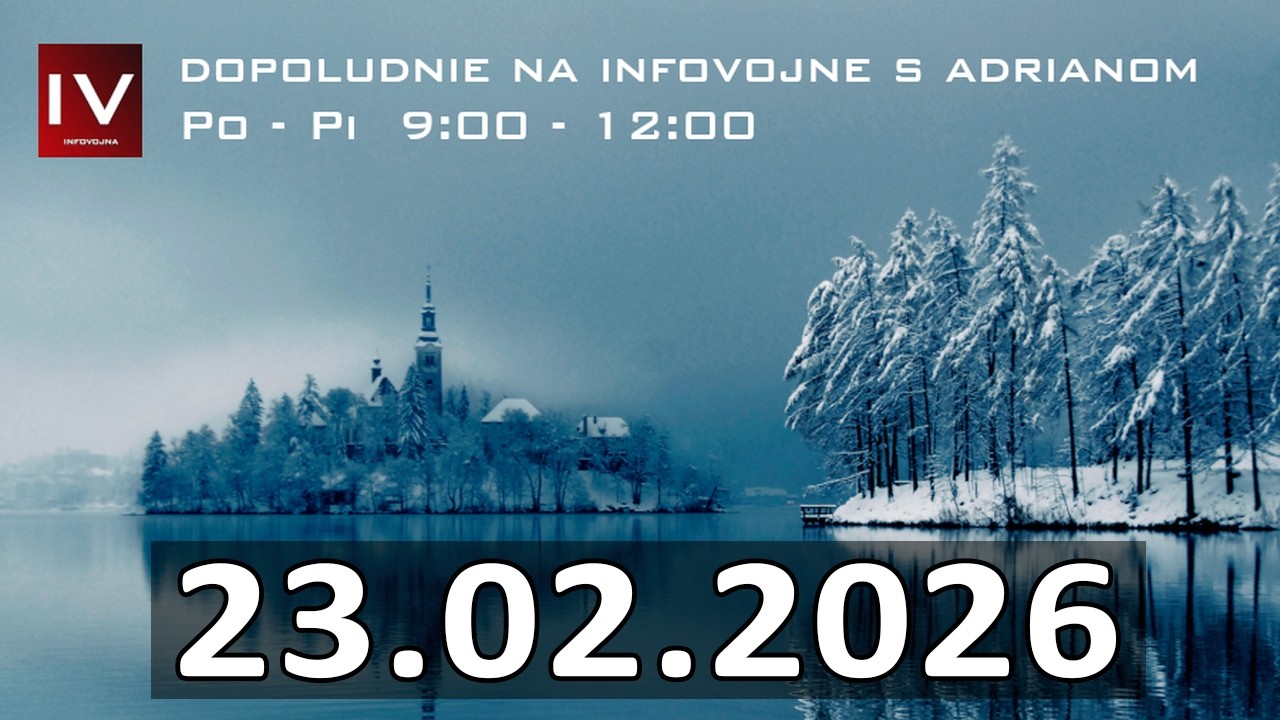 Dopoludnie na InfoVojne s Adrianom 23.02.2026