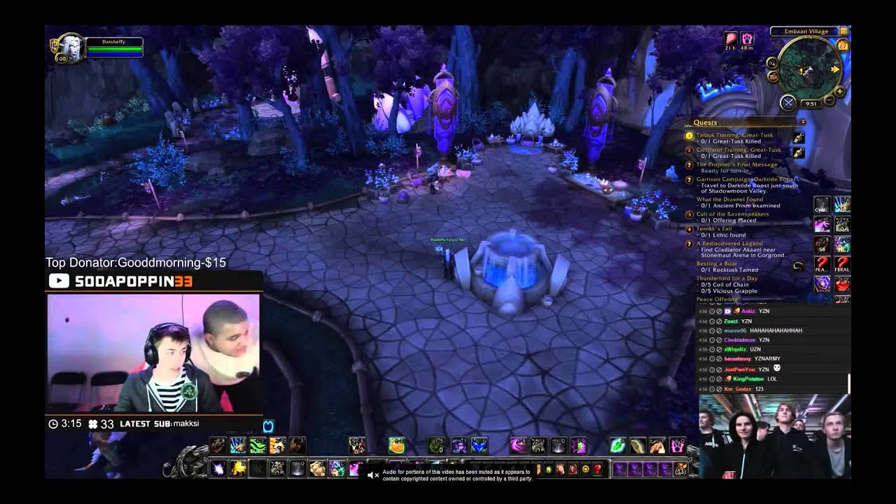 yzn lackar på p12 på sodapoppins stream