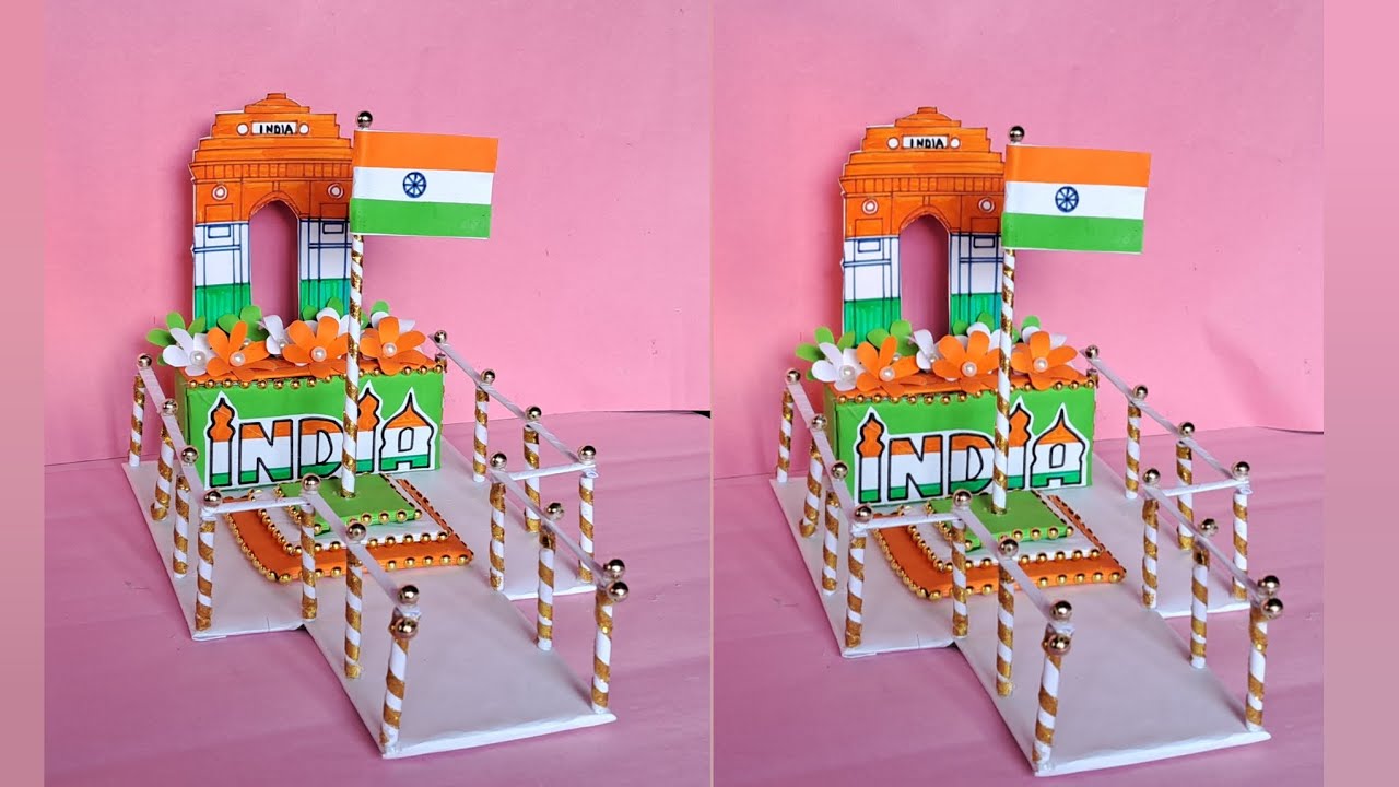 Republic Day craft |Easy Republic Day craft ideas | Republic Day craft ideas for school competition 