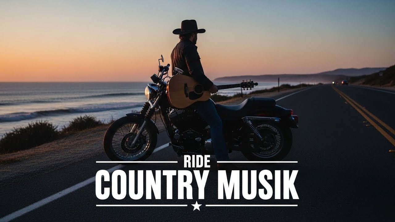 American Country Songs Moving With the Wind Along Endless Asphalt #countrymusic