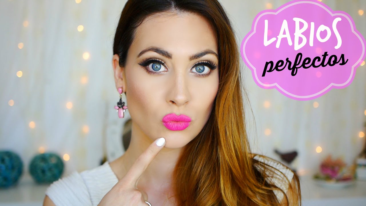 TRUCOS para tener LABIOS PERFECTOS.  How to: PERFECT LIPS | Lizy P