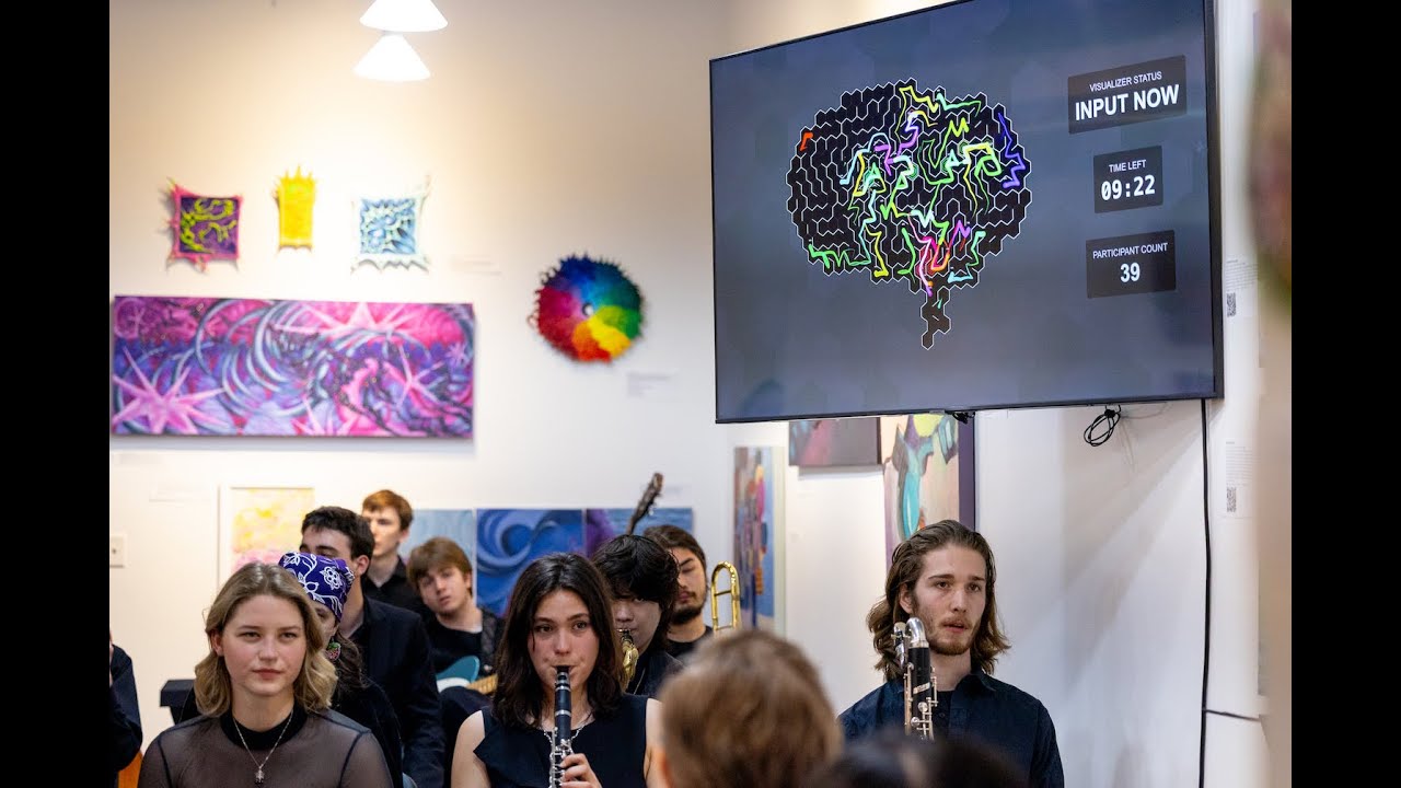 NeuroArts and Future States Interactive Brain Visualizer; ft. Creative Arts Orchestra