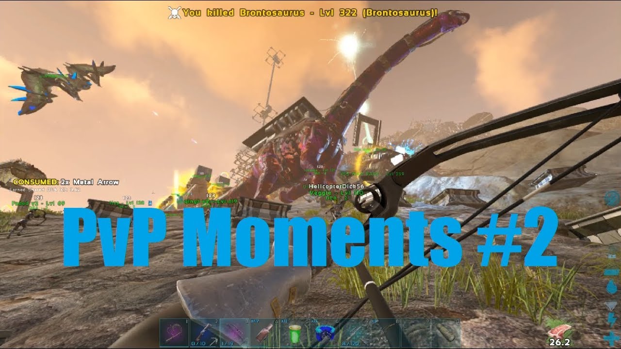 Ark Official PvP | Best PvP Moments #2 | Ark: Survival Evolved